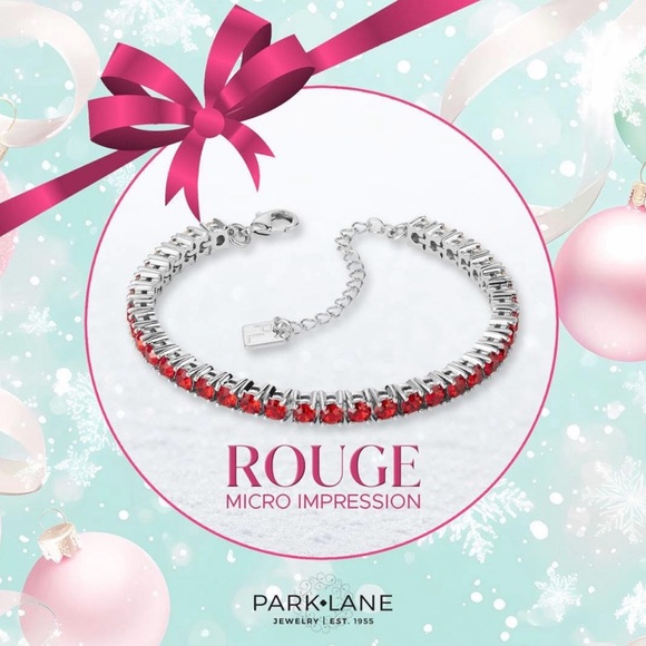Park Lane “Rouge” Micro Impression Bracelet! Limited Edition!!BNIB!!